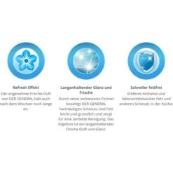 Der-General Hygienereiniger Zitrone, Küchenreiniger, Spray, 500ml 11 Der-General Hygienereiniger Zitrone, Küchenreiniger, Spray, 500ml -Einrichtungsgeschäft 60a19e269b7363cbe94743a94a7d6abc98abcaa1 hygienereiniger der general zitrone