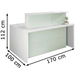 Kerkmann Empfangstheke Verona, 3535, Weiß, 170 X 112 X 100cm, Kompakttheke -Einrichtungsgeschäft 61d6be5dfc51fb1aca113de8ea366845829e4222 empfangstheke kerkmann verona 3535