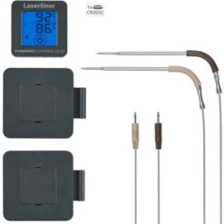 Laserliner Grillthermometer ThermoControl Duo, Grill-Ofenthermometer, Mit Bluetooth, Digital -Einrichtungsgeschäft 62c9ce0d4cd40b9323ae26432b38f490028ad414 grillthermometer laserliner thermocontrol duo