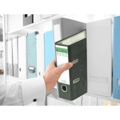 Elba Rado 10517 Ordner, A5 Hoch, Breit, Karton Schwarz -Einrichtungsgeschäft 66dea97a4596ed019b6feedb6a932f0495c3f89b ordner elba 10517 rado karton a5 hoch 7 5cm