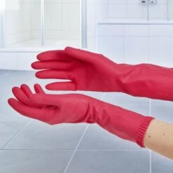 Spontex Gummihandschuhe Everyday 12150018, Naturkautschuk Mit Latex, Pink, Gr. L -Einrichtungsgeschäft 67c0abb07ab8b3237f6555da5ebd59a8c44dc597 gummihandschuhe spontex everyday 12150018
