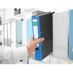 Grüner Balken Ordner A4, Schmal, 5cm, Blau, Karton, Wolkenmarmor -Einrichtungsgeschäft 683e7ec9678184b186c785413358cee94e50b876 ordner gruener balken karton a4 5cm