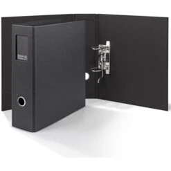 Rössler-Papier Ordner 1317452709 S.O.H.O., Karton, A4, 8,5cm, Schwarz, Mit Rückenschild -Einrichtungsgeschäft 6c1206163cbb98c9b8bae2ae40258829a04a2ce3 ordner roessler papier 1317452709 s.o.h.o