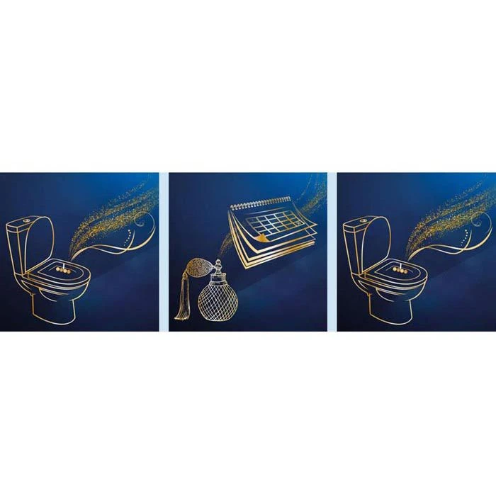 WC-Frisch WC-Duftspüler De Luxe Royal Orchid, Inspiriert Von Edlen Parfüms, Im Korb 6 WC-Frisch WC-Duftspüler De Luxe Royal Orchid, Inspiriert Von Edlen Parfüms, Im Korb – Bild 4