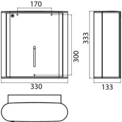 Emco Handtuchspender System 2, Metall, 500 Falthandtücher, Chrom -Einrichtungsgeschäft 6e2c5018378e503fa2399cb4021896300ebf5944 handtuchspender emco system 2
