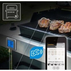 Laserliner Grillthermometer ThermoControl Duo, Grill-Ofenthermometer, Mit Bluetooth, Digital -Einrichtungsgeschäft 72020c32b55f5a9ebb908e88c10c03e1441d9411 grillthermometer laserliner thermocontrol duo
