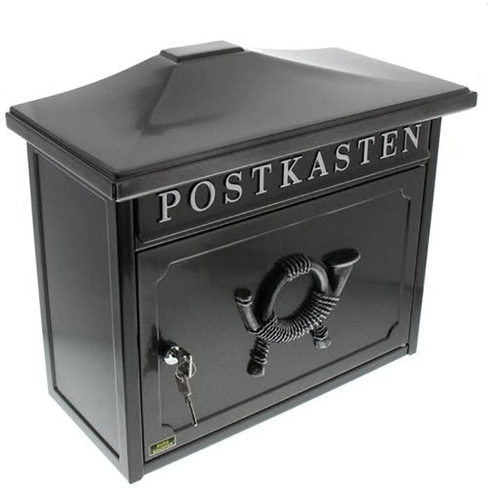 Burg Wächter Burg-Wächter Briefkasten Sylt 1883E, Alteisen, Aus Stahl, 41 X 34,5 X 20,5cm 3 Burg Wächter Burg-Wächter Briefkasten Sylt 1883E, Alteisen, Aus Stahl, 41 X 34,5 X 20,5cm
