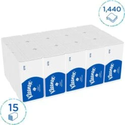 Kimberly-Clark Papierhandtücher Kleenex Ultra 6710, 3-lagig, Interfold-Falz, 21,5 X 31,8cm, 1440 Stück -Einrichtungsgeschäft 74d10dd03543b69bedaa5c38df278066cf57bdaf papierhandtuecher kleenex ultra 6710