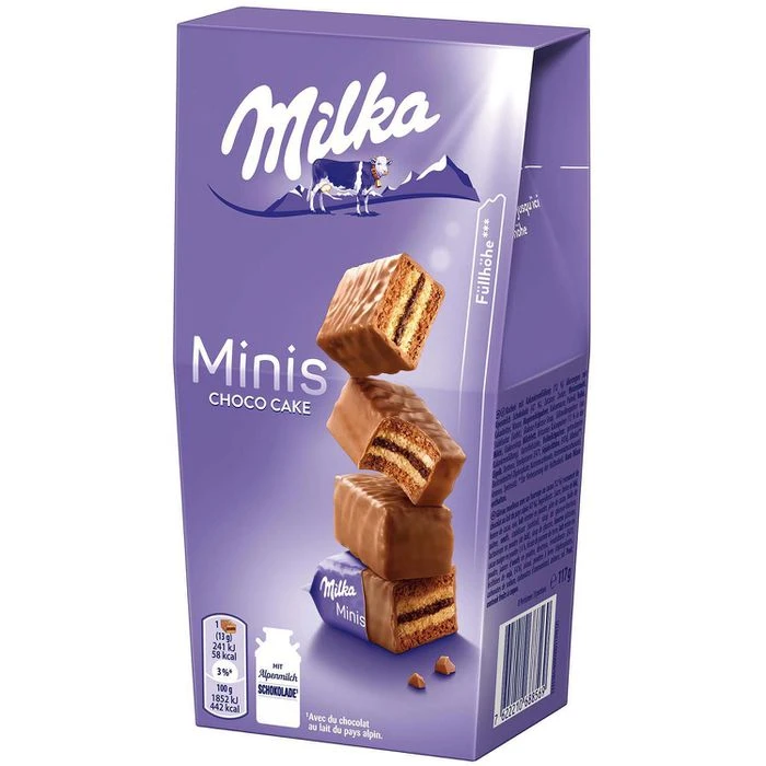 Milka Kuchen Minis Choco Cake, 117g, 8 Stück 3 Milka Kuchen Minis Choco Cake, 117g, 8 Stück