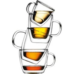 Bodum Kaffeegläser Bistro Tassen 10602-10, Doppelwandig, Mit Henkel, 150ml, 2 Stück -Einrichtungsgeschäft 759cbb5e6bf9ec0233b5d894a4df2793d627ab69 kaffeeglaeser bodum bistro tassen 10602 10