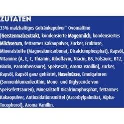 Brotaufstrich Ovomaltine Crunchy Cream, Im Glas, 380g -Einrichtungsgeschäft 76033f7f6de9b26f9438e6346e6c9dfbf6bef2c0 brotaufstrich ovomaltine crunchy cream