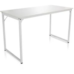 HJh-OFFICE Schreibtisch Workspace II 821001, Maße: 120 X 60cm, Weiß