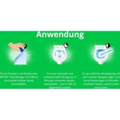 Biff WC-Reiniger WC-Total Spritzige Zitrone, Gel, Mit Selbstaktiver Formel, 750ml -Einrichtungsgeschäft 7cddf7b8d6ebc725db7fa7235dca15d05350ad27 wc reiniger biff wc total spritzige zitrone
