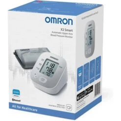 OMRON Blutdruckmessgerät X2 Smart, Oberarm, Messung Vollautomatisch, Bluetooth -Einrichtungsgeschäft 7e7e8d6c1f1794b128b4ee0feacd3f0bfd5a3385 blutdruckmessgeraet omron x2 smart