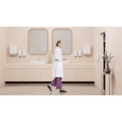 CWS Handtuchspender PureLine Paperroll NT Hybrid, 1700346 Schloss & Panel Für Rollenhandtücher Weiß -Einrichtungsgeschäft 826c6a3f5cc172924887df059a41ea3faf2868a8 handtuchspender cws pureline paperroll nt hybrid