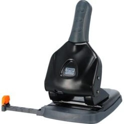 TipTop-Office Locher , TTO 407875, MP65, Schwarz, Registraturlocher, Stanzleistung Ca. 65 Blatt