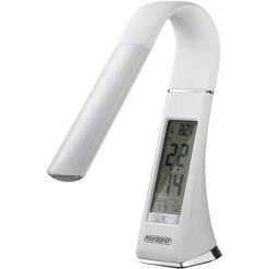 Monzana Schreibtischlampe LED, Dimmbar, Uhr, Temperatur, Kalender, Weiß -Einrichtungsgeschäft 83f70a9f8b0c14d113f31ddd2a6e9a53b1703854 schreibtischlampe monzana lilly led