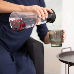 Relaxdays Karaffe 10023434 Zylindrisch, Mit Deckel, 1 Liter -Einrichtungsgeschäft 85b8a73f0b7afe8c8ccd8ce7f7d8b20ece81a3ba karaffe relaxdays 10023434 zylindrisch