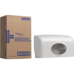Kimberly Clark Kimberly-Clark Toilettenpapierspender Aquarius, 6992, Kunststoff, Für 2 Kleinrollen, Weiß -Einrichtungsgeschäft 87e815b5470386c8fc79295dd0a47c3b389238fd toilettenpapierspender kimberly clark aquarius