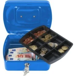 Alco Geldkassette 8410-15, Blau, 20,5 X 8,5 X 16 Cm, 8 Münzfächer -Einrichtungsgeschäft 8a77467c745d04bef9cdae24eaa46d642f3649b2 geldkassette alco 8410 15 blau