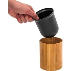 Relaxdays WC-Bürste Braun, Bürstenhalter Aus Bambus -Einrichtungsgeschäft 8e6ead179d91c603e5b58cb62c0dfaab7c8157e2 wc buerste relaxdays braun