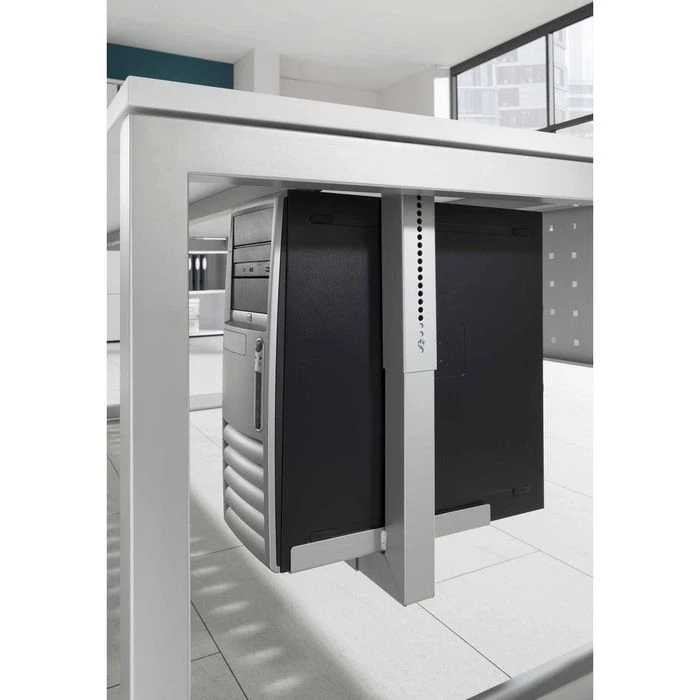 Hammerbacher PC-Halterung RCPU, Zum Unterbau Für Schreibtische, Graphit 5 Hammerbacher PC-Halterung RCPU, Zum Unterbau Für Schreibtische, Graphit – Bild 3