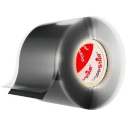 Dichtungsband Poppstar Selbstverschweißend, Schwarz, 38mm X 3m