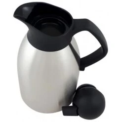 Helios Thermoskanne Enduro Push 2015 Silber, Isolierkanne, Edelstahl, 1,5 Liter -Einrichtungsgeschäft 91ca36b688b6011414d8481452382937903c96ce thermoskanne helios enduro push 2015 silber