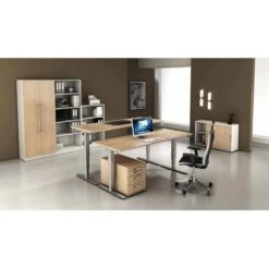 Hammerbacher Schreibtisch XDSM 2E, Eiche, Elektrisch Verstellbar, 200 X 63,5-128,5 X 100cm 11 Hammerbacher Schreibtisch XDSM 2E, Eiche, Elektrisch Verstellbar, 200 X 63,5-128,5 X 100cm -Einrichtungsgeschäft 938b4c04ffe4f285d6322705ba865f4006783d7c schreibtisch hammerbacher xdsm 2e eiche