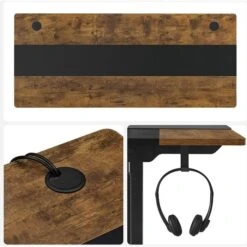 Vasagle Schreibtisch LSD017X01, Braun, Elektrisch Höhenverstellbar, 140 X 72-120 X 60cm -Einrichtungsgeschäft 947a9870837d5939233a27deb8a8ae5b08eb9683 schreibtisch vasagle lsd017x01 braun