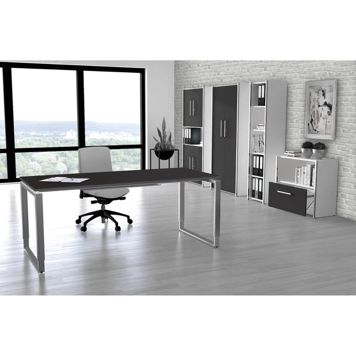 Kerkmann Schreibtisch Aveto 4314, Wenge, Höhenverstellbar, 180 X 68-82 X 80cm 4 Kerkmann Schreibtisch Aveto 4314, Wenge, Höhenverstellbar, 180 X 68-82 X 80cm – Bild 2