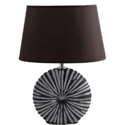 Schreibtischlampe BRUBAKER Braun, Keramik-Standfuß, 2 Stück 8 Schreibtischlampe BRUBAKER Braun, Keramik-Standfuß, 2 Stück -Einrichtungsgeschäft 954fbf0e809f847ac3d9c6f205f3b682474eb6eb schreibtischlampe brubaker