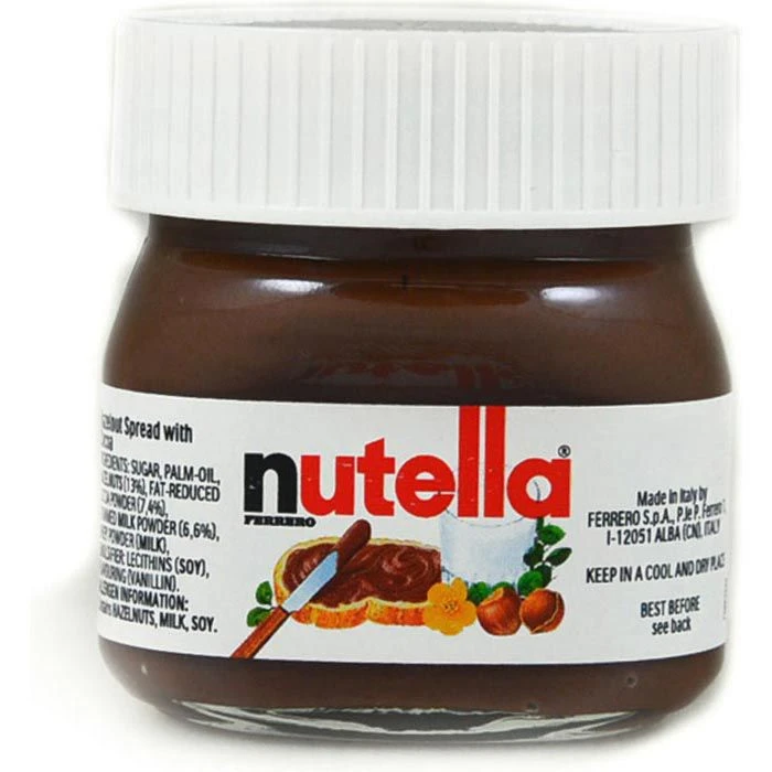 Nutella Brotaufstrich Minigläser, Je 25g, 64 Stück, 1,6kg 4 Nutella Brotaufstrich Minigläser, Je 25g, 64 Stück, 1,6kg – Bild 2