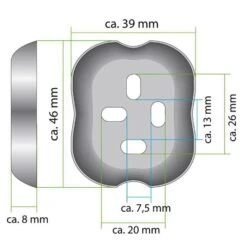 Bremermann Toilettenpapierspender PIAZZA 9463, Metall, Für 1 Kleinrolle, Silber -Einrichtungsgeschäft 98b7ab7c811990007c169faac9054c8b90771621 toilettenpapierspender bremermann piazza 9463