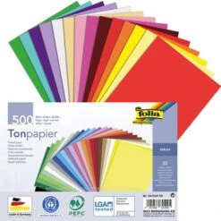 Folia Tonpapier 6450009 A4 130g 500 Blatt