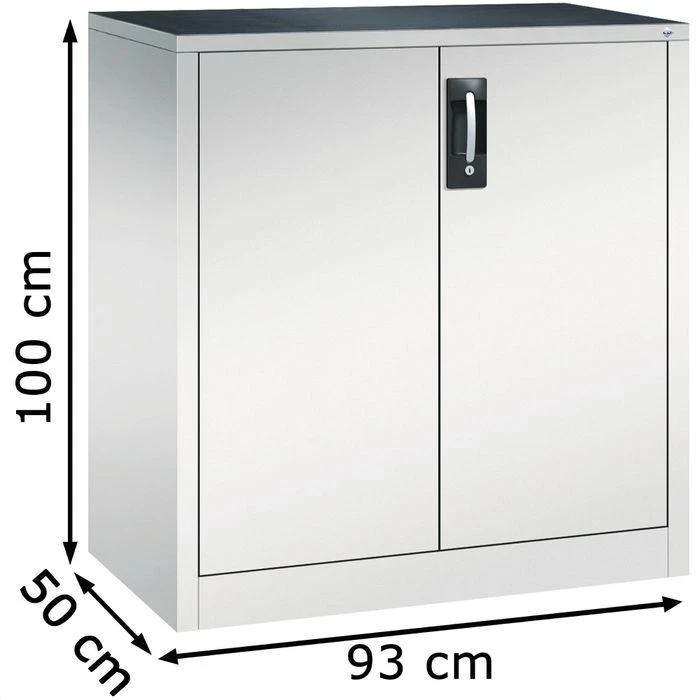 CP-Möbel Werkzeugschrank 8821-000, Aus Metall, 1 Boden, Lichtgrau, 93 X 100 X 50cm 4 CP-Möbel Werkzeugschrank 8821-000, Aus Metall, 1 Boden, Lichtgrau, 93 X 100 X 50cm – Bild 2