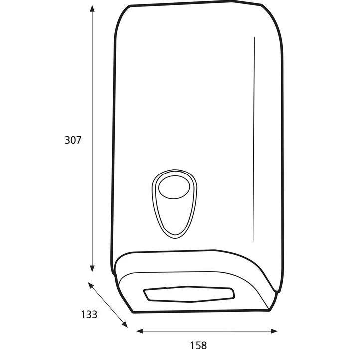 Katrin Toilettenpapierspender Inclusive 92605, Kunststoff, Zur Einzelblattentnahme, Schwarz 5 Katrin Toilettenpapierspender Inclusive 92605, Kunststoff, Zur Einzelblattentnahme, Schwarz – Bild 3