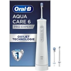 Oral B Oral-B Munddusche AquaCare Series 6, Kabellos, Oxyjet-Technologie, Mit 3 Aufsteckdüsen