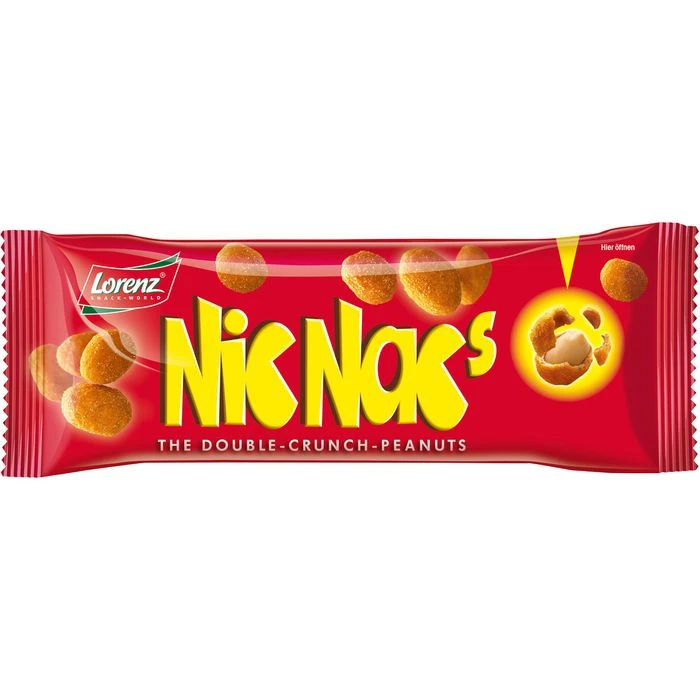 NicNacs Erdnüsse In Knuspriger Teighülle, Je 40g, 24 Beutel 5 NicNacs Erdnüsse In Knuspriger Teighülle, Je 40g, 24 Beutel – Bild 3