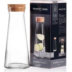 Ritzenhoff&Breker Karaffe Corcho, Mit Deckel, 1 Liter -Einrichtungsgeschäft 9c6516e8bb1048097bb1af821d3a605da3d383c1 karaffe ritzenhoffundbreker corcho