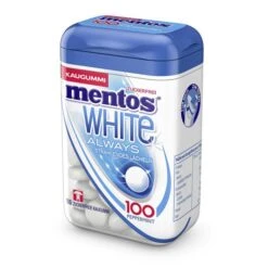 Mentos Kaugummis Always White Peppermint, 100 Dragees -Einrichtungsgeschäft 9cf528e113238071cac1fec3b7cc38f61c2ccd9e kaugummis mentos always white peppermint