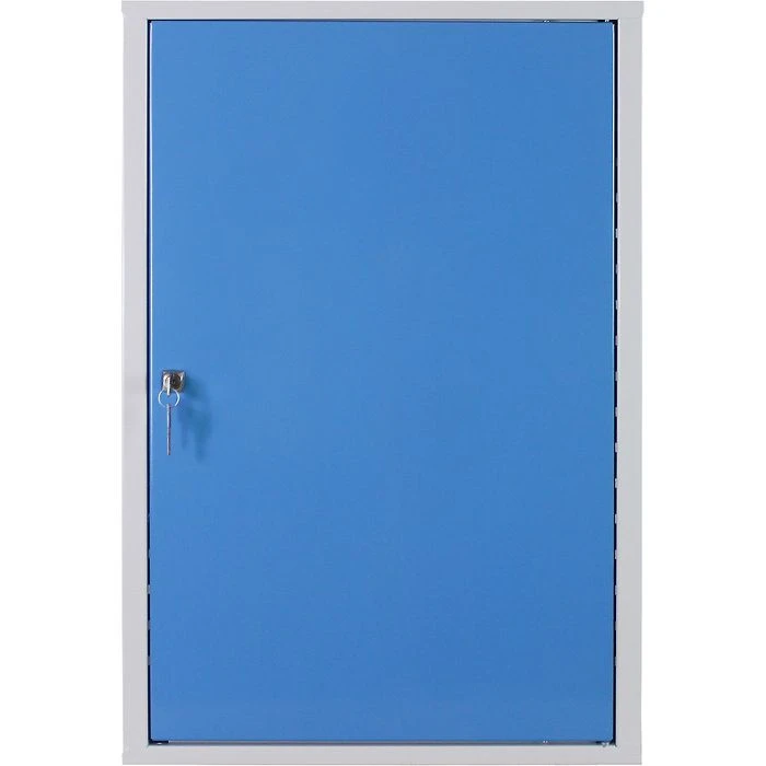 ADB Werkzeugschrank 52601, Aus Metall, Hängeschrank, Grau / Lichtblau, 50 X 75 X 20cm 6 ADB Werkzeugschrank 52601, Aus Metall, Hängeschrank, Grau / Lichtblau, 50 X 75 X 20cm – Bild 4