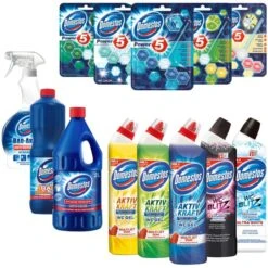 Domestos WC-Reiniger Kraft & Frische WC Gel, Ocean Fresh, Beseitigt 99,9% Der Bakterien, 750ml -Einrichtungsgeschäft 9e1c27c0cd9d0f110e41a54e0575bd0c02797f3e wc reiniger domestos kraft und frische wc gel