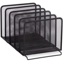 Relaxdays Katalogsammler 10028954, Aus Metall, Schwarz