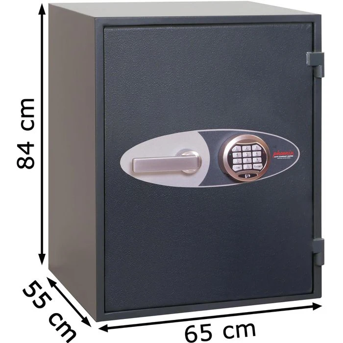 Phoenix Tresor Neptune HS1054E, 84 X 65cm, Mit Elektronikschloss, 320kg, Feuerfest 9 Phoenix Tresor Neptune HS1054E, 84 X 65cm, Mit Elektronikschloss, 320kg, Feuerfest – Bild 7