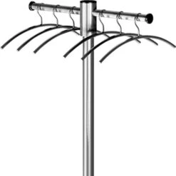 Kerkmann Garderobenständer G12E, 6906, Mit 6 Kleiderbügeln, Edelstahl, Silber -Einrichtungsgeschäft a2a223dd0bc856087fd85558216386135c9be7f0 garderobenstaender kerkmann g12e 6906