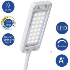 Maul Schreibtischlampe Maulpearly LED, Dimmbar, Weiß, Mit Standfuß -Einrichtungsgeschäft a3e74d470c094cd9a0b1f9b30589565ae073c7aa schreibtischlampe maul maulpearly led