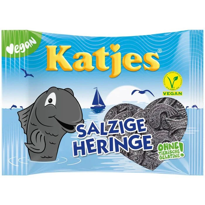Katjes Lakritz Salzige Heringe, 200g 3 Katjes Lakritz Salzige Heringe, 200g
