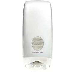 Kimberly Clark Kimberly-Clark Toilettenpapierspender Aquarius, 6946, Kunststoff, Zur Einzelblattentnahme, Weiß -Einrichtungsgeschäft a537d079bd460bd7969a17de85e38d7c34b8c57b toilettenpapierspender kimberly clark aquarius