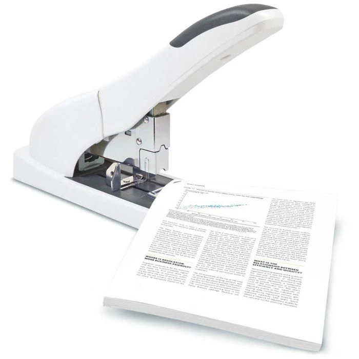 RAPESCO Heftgerät 1396 ECO HD-140, Blockhefter, Heftleistung 140 Blatt, Soft Weiß 6 RAPESCO Heftgerät 1396 ECO HD-140, Blockhefter, Heftleistung 140 Blatt, Soft Weiß – Bild 4